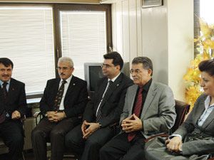 Vekiller, oda başkanlarını ziyaret etti