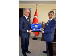 İtso Yönetimi, İl Emniyet Müdürü Uludağ’ı Ziyaret Etti