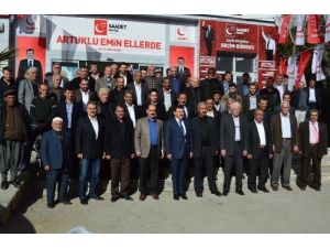 Nuhoğlu: 30 Mart’ta Artuklu’yu Saadet Kazanacak