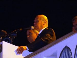 Bahçeli, Türkoğlu’nda Selamlama Konuşması Yaptı