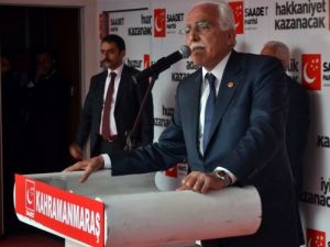 "Saadet Partisi'nin Ak Parti'yi Destekleyeceği Söylentisi Yalan Ve İftiradır"