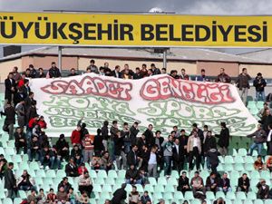 Saadet’li gençlerden Konyaspor’a destek