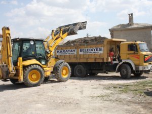 Karatay'da temizlik çalışmaları