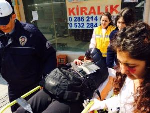 Japon Turist Trafik Kazası Geçirdi