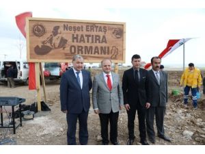 'Bozkırın Tezenesi' Adına Hatıra Ormanı