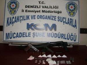 Denizli’de Silahlı Eroin Çetesine Operasyon