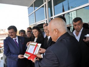 Cihanbeyli Belediyesi'nde devir teslim