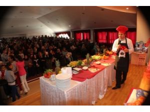 Oktay Usta, Cizre’de Hünerli Bayanlarla Yemek Yarışmasında Buluştu