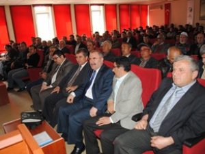 Karaman'da çiftçilere proje tanıtıldı