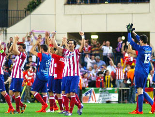Atletico Madrid yarı finalde