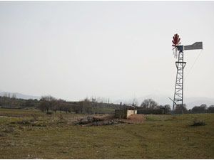 Yeşildağ'da rüzgar enerjisi ile su temini