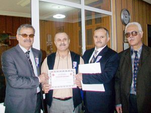 Vergi mükelleflerine teşekkür belgesi 