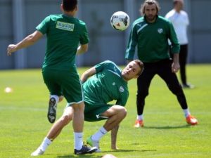 Bursaspor'da Gergin Antrenman