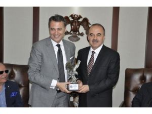 Fikret Orman'dan Vali Erol'a Ziyaret