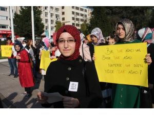 Ereğli'de Mısır'a İdam Protestosu