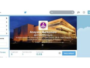 Anayasa Mahkemesi, Twitter Hesabı Açtı