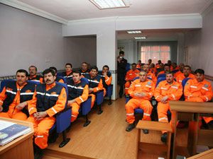 Belediye personeline ilk yardım ve arama eğitimi