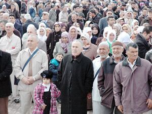600 kişi kutsal topraklara uğurlandı