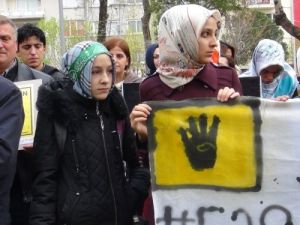 Uşak'ta 'İnsanlık Onuru İçin 529 İdama Dur! De' Yürüyüşü Yapıldı