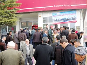 Karapınarlı çiftçiye mazot ve gübre desteği