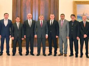 Cumhurbaşkanı Gül, Gimat Heyetini Kabul Etti