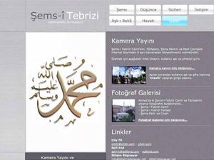 Şems-i Tebrizi Camii internet sitesi yayında