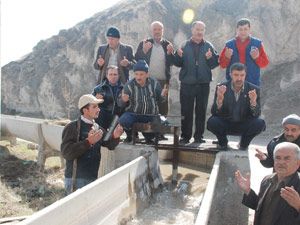 Sille toprakları baraj suyu ile buluştu