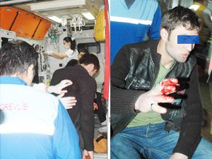 Otobüs beklerken bıçaklandılar