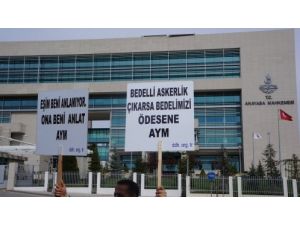 Chp'nin İptal Başvuruları Aym Önünde Protesto Edildi