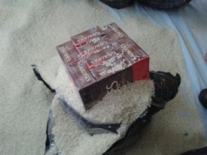 Pirinç Çuvallarından Kaçak Sigara Çıktı