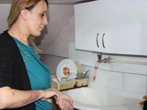 Tıkalı lavabo can alıyordu