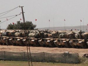 Suriye sınırında askeri hareketlilik