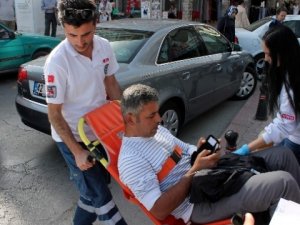 Polise kendisini vuranın numarasını verdi