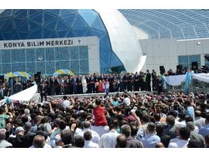 Başbakan Erdoğan Konya’da Bilim Merkezi'nin Açılışını Yaptı