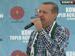 Başbakan Erdoğan Konya'da konuştu