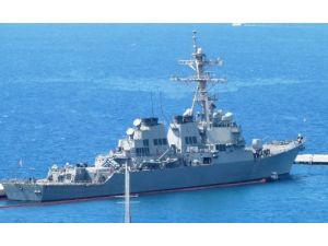 Amerikan Savaş Gemisi Bodrum’da