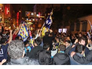 Taksim’de Şampiyonluk Sevinci