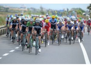 Cumhurbaşkanlığı Bisiklet Turu'nda Alanya - Kemer Etabını, Cavendish Kazandı