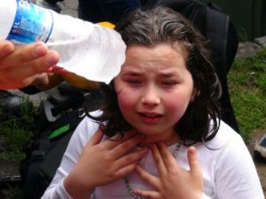 Evde Bulunan Çocuklar Biber Gazından Etkilendi