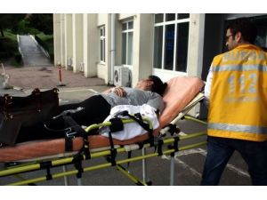 Kolunu Pres Ütü Makinesine Kaptırdı