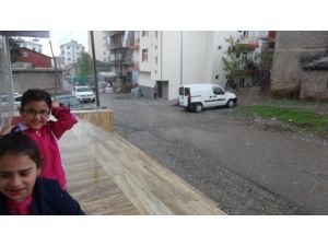 Muş’ta Dolu Yağışı