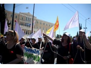 Yunanistan'da 1 Mayıs Sakin Geçti