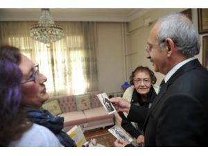 Kılıçdaroğlu, Atatürk'ün Özel Kalemi Ulusan'ın Kızını Ziyaret Etti