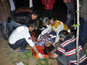 Eğlence merkezinde darp edilen şahıs hastaneye kaldırıldı