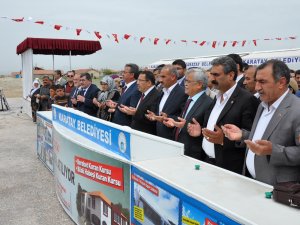 Karatay'da iki Kur'an kursu temeli atıldı