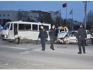 Aksaray'da trafik kazası: 5 yaralı
