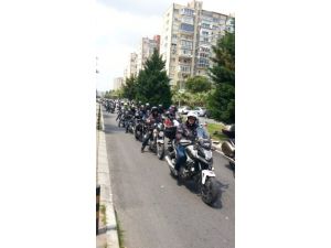 Yüzlerce Motosikletli Duyarlılık İçin Şehir Turu Attı