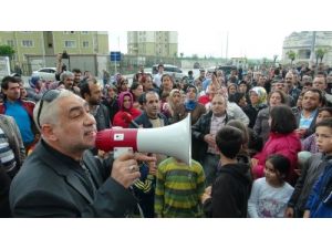 Toki Konutlarındaki Yüksek Aidat Artışı Protesto Edildi