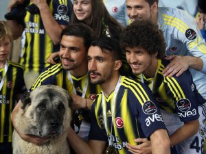 Fenerbahçe'den kangallı şampiyonluk kutlaması
