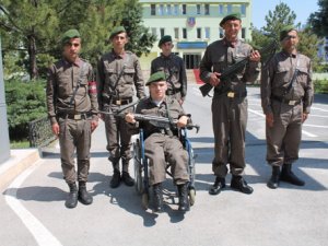 Askerde nöbet sırası engellilerde